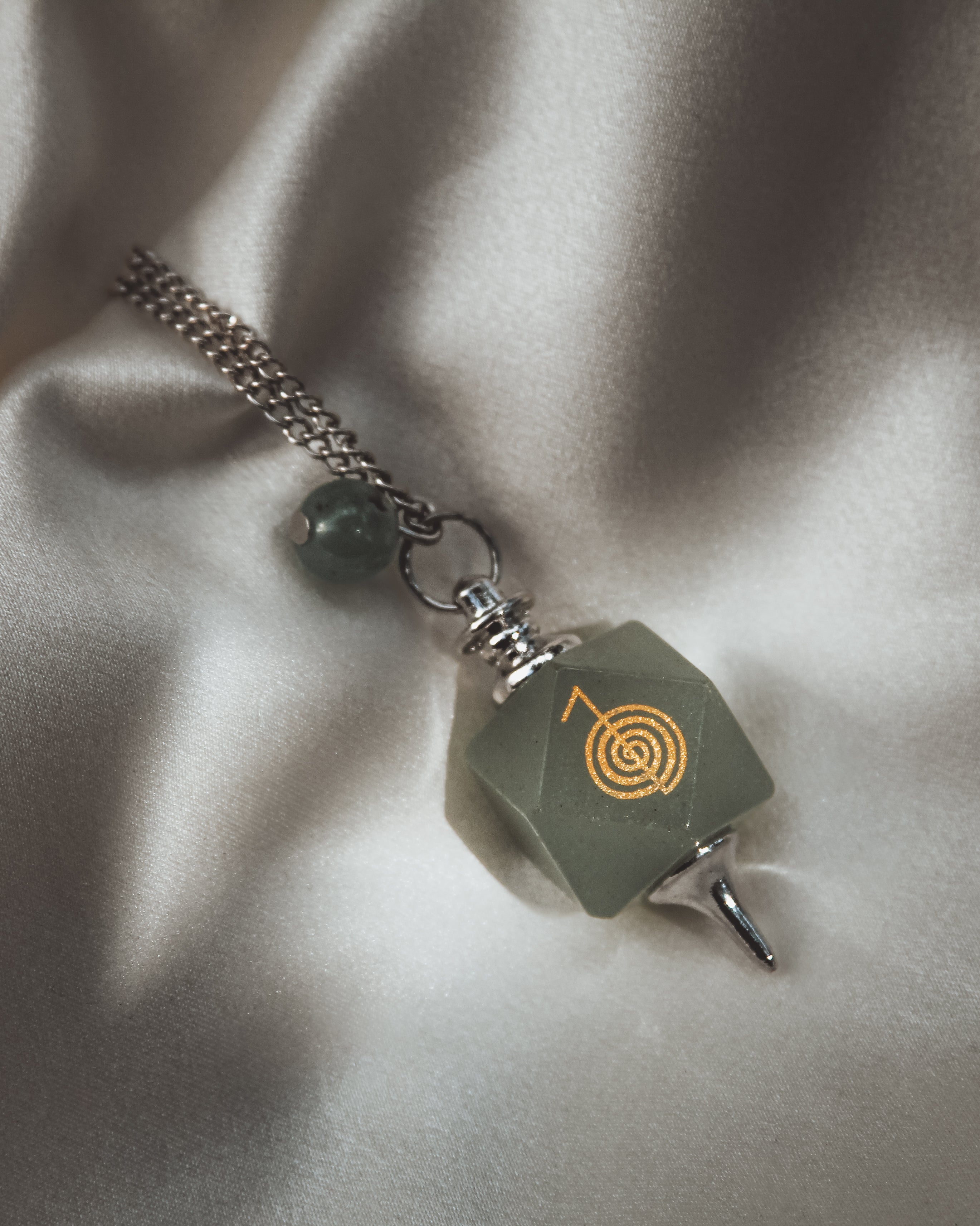 Pendulo Aventurina Verde Cho Ku Rei