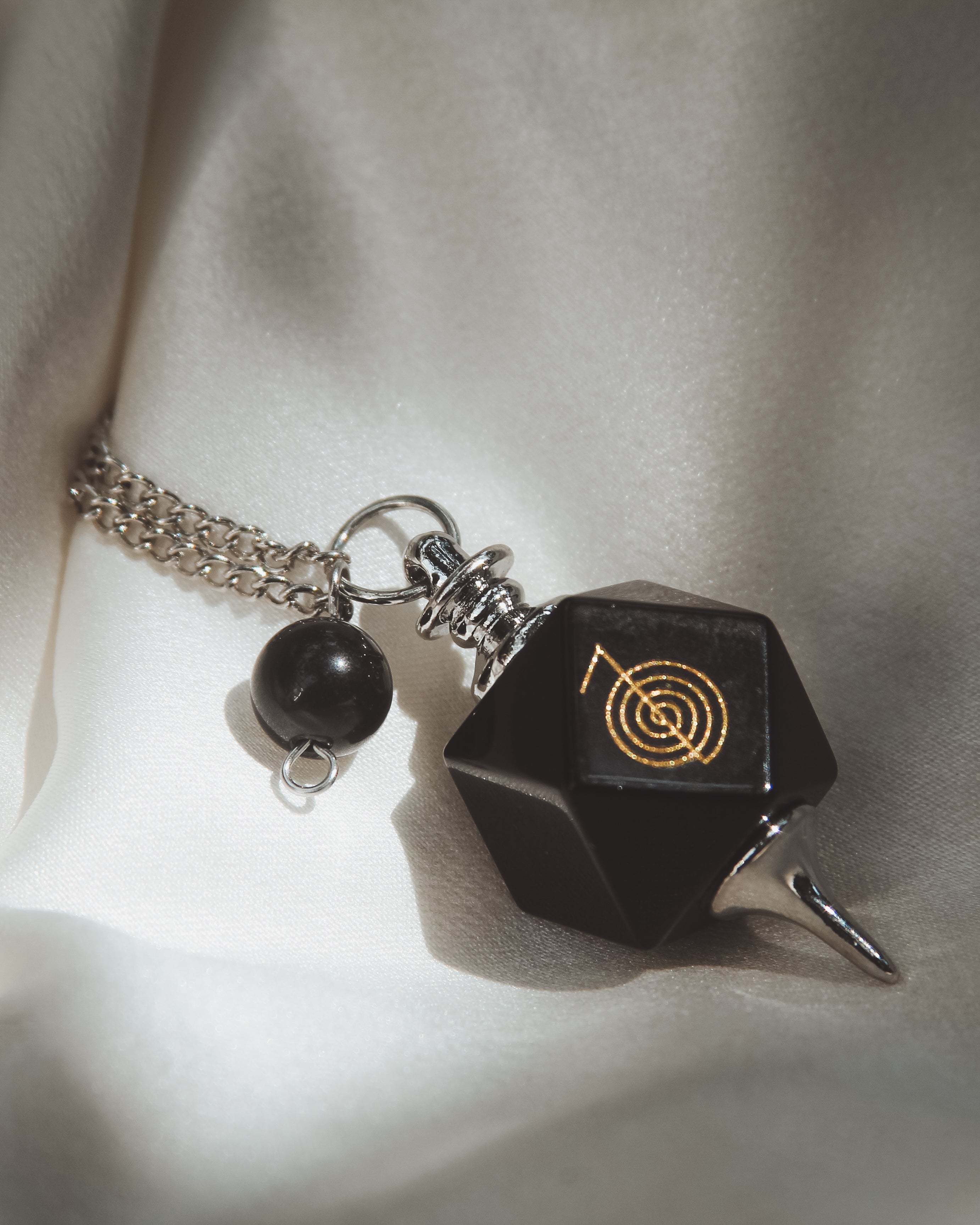 Pendulo Obsidiana Cho Ku Rei