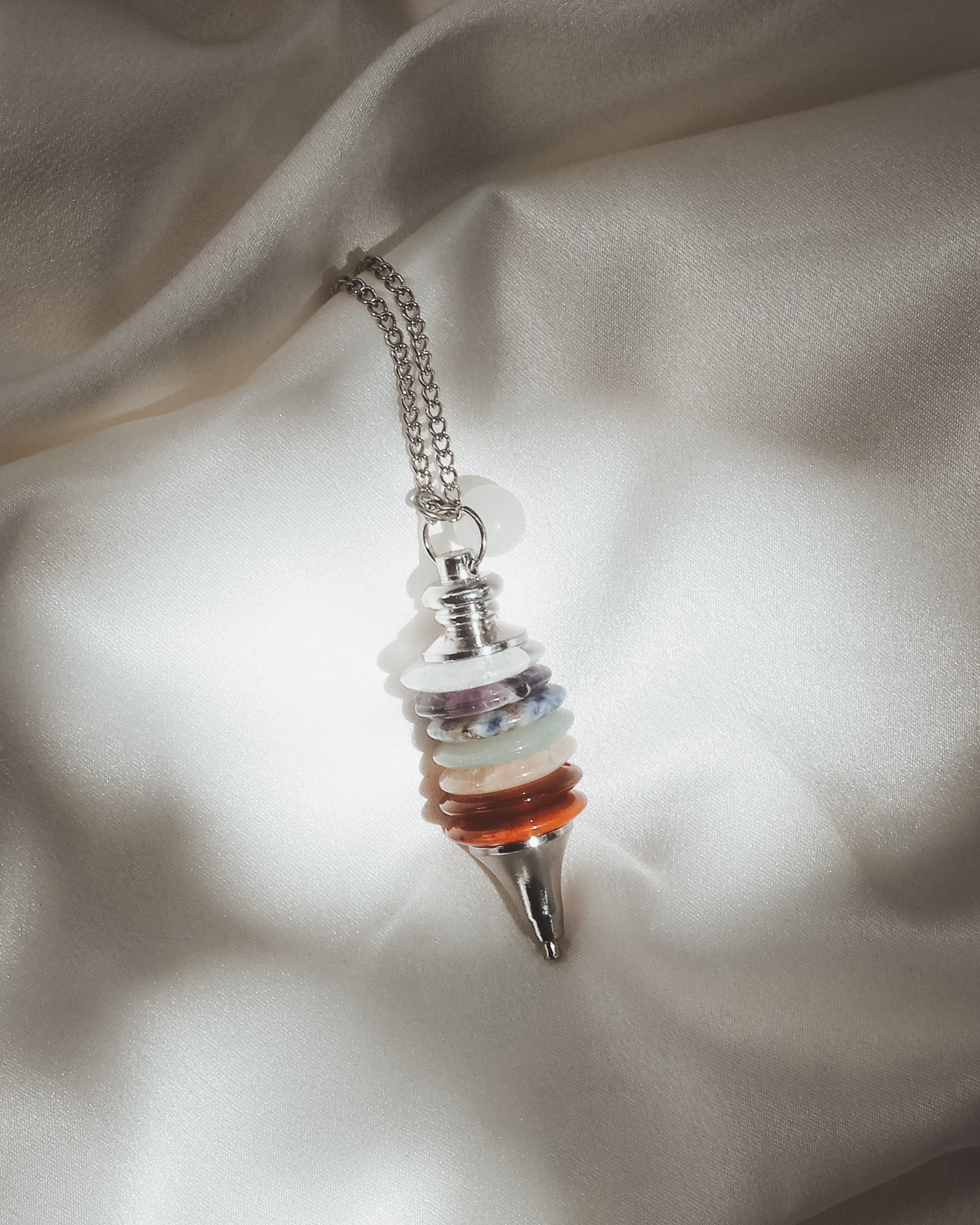 Pendulo Siete Chakras